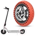 thumbnail image 1 of Kit de Pneus de Scooter, Roue Arrière de Pneu et Kit de Remplacement de Frein à Disque de 120 Mm pour Scooter de 8,5 Pouces, 1 of 8