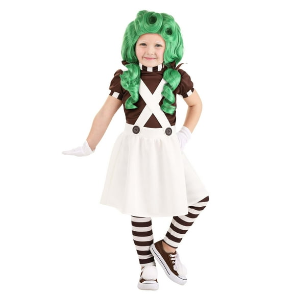 Toddler Girls Chocolate Factory Worker Costume