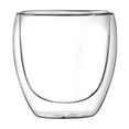 thumbnail image 1 of Tazas de vidrio de doble pared para beber, tazas de té transparentes de vidrio de borosilicato alto, tazas de café expreso para, 1 of 9