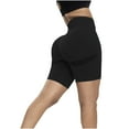 thumbnail image 2 of Yoga Shorts Women Dgankt Women's Fitness Pants Skinny Stretchy Hip Lifting Yoga Shorts On Clearance, 2 of 3