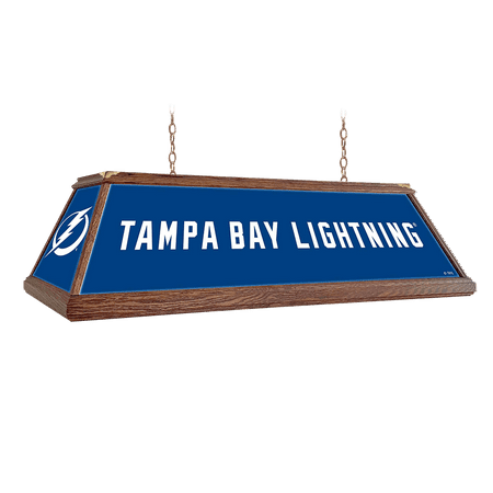 

Tampa Bay Lightning: Premium Wood Pool Table Light