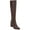 Dark Brown Sy, variant on Franco Sarto Womens Katherine Pull On Tall Knee-High Boots
