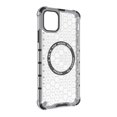 thumbnail image 3 of 2-in-1 Magnetic Phone Case for iPhone 12 Pro / 12 6.1", [Anti-fall] [Compatible with MagSafe] Shockproof Translucent Honeycomb Pattern Back Ultra Slim Protective Case for iPhone 12 Pro / 12 6.1",White, 3 of 11