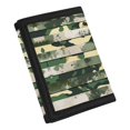 thumbnail image 2 of Chririnla Camouflage Stripe Pattern Trifold Card Wallet, Polyester Kids Trifold Wallet for Outdoor, Lightweight Waterproof Children's Wallet, 2 of 6