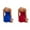 G-Red 1PCS & Blue 1PCS, variant on (2-Pack) Rinsvye Ladies Pajamas Womens Night Shirts Satin for Women Home Ladies Sleep Shirts Nightdress Exotic Dresses