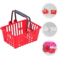 thumbnail image 1 of LRXIYODE 20Pcs Small Shopping Baskets for Children Mini Design Plastic Storage and Decoration 6.5x4.5x3.5in, 1 of 6