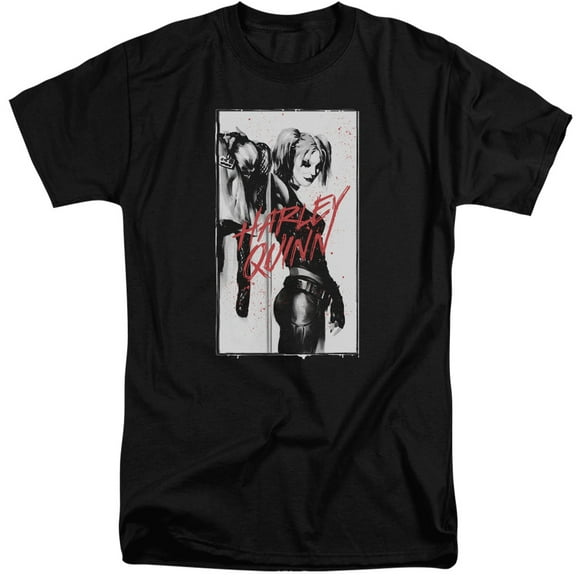 Batman - Inked Quinn - Tall Fit Short Sleeve Shirt - XXX-Large
