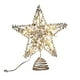 thumbnail image 2 of CREATITOY Christmas Iron 5-Pointed Star Tree Topper with Lights - LED Lighted Hanging Ornaments for Tree TopFireplace Mantel Holiday Decor, 2 of 6