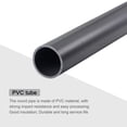 thumbnail image 4 of Uxcell Rigid Round Pipes High Impact for Water Pipes,Crafts,Cable Sleeve Light Grey 28mm x 32mm, 4 of 6