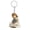 Gray Cat, variant on Cat Gifts for Women Girls Just A Girl Who Loves Cats Keyring for Her Female Teen Daughter Sister Friend Pet Owner Mom