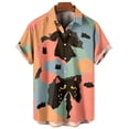 thumbnail image 2 of Camisetas con gráficos de gato de anime para hombres, camisas casuales para hombres, camisetas de verano de gran tamaño, camisetas de manga corta, ropa urbana Harajuku para hombres, 2 of 5