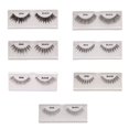 thumbnail image 4 of 1 Par Pestañas Falsas Latigazos Maquillaje De Ojo Fiesta Negro Hecho A Mano Natural Zulema pestañas postizas, 4 of 5