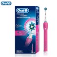 thumbnail image 5 of Cepillo de dientes eléctrico Oral B Pro600, cepillo de dientes 3D con dientes blancos, cabezal redondo, cuerpo completo, resistente al agua, elimina la placa, cepillo de dientes sónico, 5 of 5