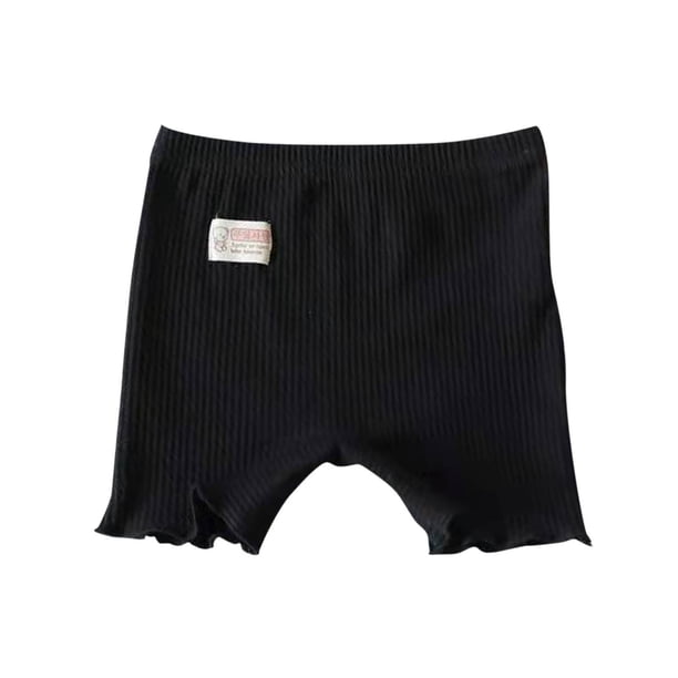 Odeerbi 2-10 Años Niñas Pantalón Corto de Bicicleta Pantalón Corto de Seguridad de Algodón Pantalón Corto de Yoga Pantalón Corto de Danza Pantalón Corto de Con Pantalón Corto