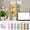 A-3A-home supplies, variant on MORESEC Home Multifunction Fabric Hanging Storage Bag Dorm Door Rear Classification Cotton Linen Rectangle 60.5x21cm 3 Pockets Purse Phone Keys Home Organizer Home And Kitchen