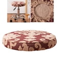 thumbnail image 3 of Colcolo Round Stool Covers,Stretch Bar Stools Seat Cover,Washable Dustproof Barstool Seat Slipcover,Suitable for Dia 12-15inch(Only Cover), 3 of 8