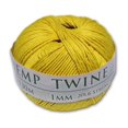 thumbnail image 1 of Boule de Ficelle de Chanvre Jaune 1mm, 1 of 2