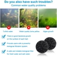 thumbnail image 4 of 100PCS Bio Balls Filter Media, Filtro de acuario con esponja Filtro de acuario Media Tank Bio Balls, para pecera, acuario, estanque Filter Media (26 mm, negro) Sailing  Electrónica, 4 of 6