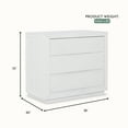 thumbnail image 4 of Evolur Maddox 3 Drawer Chest, Weathered White, 4 of 5