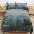 thumbnail image 4 of Nature Forest Set Duvet Cover Themed Multicolor Polyester Bedding Set Duvet Cover for Twin Size, 4 of 6