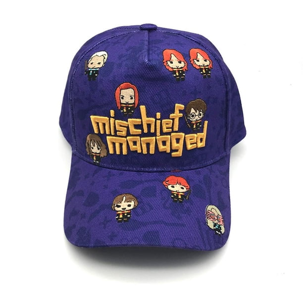Gorra de béisbol con bordado de travesuras deportivas para hombre y mujer