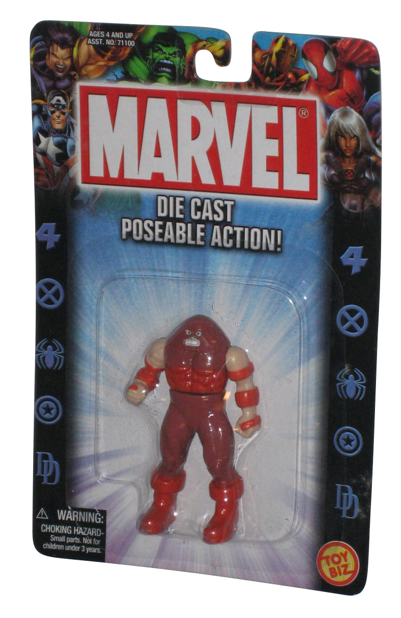 Marvel XMen Juggernaut DieCast Poseable Toy Biz Mini