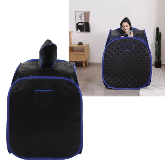 Kitchen Essentials Portable Steam Sauna Tent, Full Size Portable Steam Sauna US 110V for Home