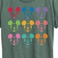thumbnail image 3 of Disney - Multi Color Mickey Grid - Women's Short Sleeve Graphic T-Shirt, 3 of 5