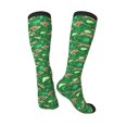 thumbnail image 4 of Balery Leopard Print Printed Novelty Socks Men's Women's Crew Socks Sports Socks Knee High Socks Cotton Socks Quirky and Cool Socks, 4 of 9