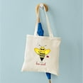 thumbnail image 4 of CafePress - Bee Cool Tote Bag - Unisex Canvas Tote Bag, Beige, 1-Piece, 4 of 6