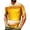 Yellow, variant on Men's Polo Shirts Festival Theme Print Collar Short Sleeved Polo Shirt Top