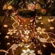 thumbnail image 4 of Linterna LED de mariposa de metal vintage resistente al agua IP65 con luz solar de sombra de mariposa, 4 of 8