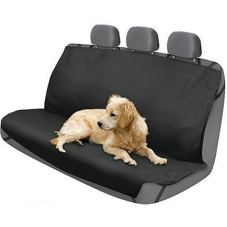 2Air Odor Eliminating Polyester Rear Bench Car Seat Cover Black  3801809