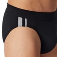thumbnail image 4 of SCHIESSER Calzoncillos para Hombres, Paquete de 3 - Rio Slip 95/5, Algodón Estirado, Rayas laterales Negro L (Large), 4 of 5