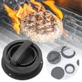 thumbnail image 4 of Boreal Craft Manual Burger Set Hamburger Patty Maker & Rice For Kitchen Home Use Dishwasher (Stainless Steel) Hand Meat Grinder 32 Spatula for Cooking Hamburger Small Meat Grinders with Suction Cups, 4 of 7