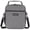 Dark Gray, variant on Eurcross Insulated Portable Lunch Bag for Men, Durable Crossbody Lunch Box for School, Work or Picnic, Light Gray