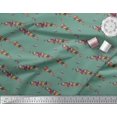 thumbnail image 2 of Soimoi Cotton Cambric Fabric Colorful Bird Print Sewing Fabric Yard 56 Inch Wide, 2 of 3