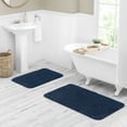 thumbnail image 3 of Mainstays Basic Polyester Bath Rug, Navy, 20" x 32", 3 of 8