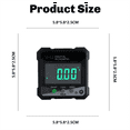 thumbnail image 4 of HOT Digital Angle Gauge Magnetic Base Level Box Finder Protractor Measuring Instrument for Woodworking DLW30-, 4 of 4
