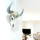 thumbnail image 5 of Gwong Decoración hogareña Adorno de pared Hermosa resina decorativa suculenta / flores Cráneo colgante colgante para habitación Gwong 21065581, 5 of 6