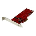 thumbnail image 1 of StarTech.com 2x M.2 SATA SSD Controller Card for BNDTB10GI (New) 1 Count, 1 of 4