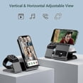 thumbnail image 5 of 3 In 1 Wireless Charging Station, Magsafe Fast Charger Stand Compatible With Iphone Apple Watch, Airpods, 5 of 5