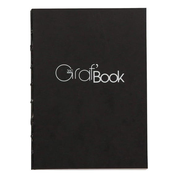 Clairefontaine Graf' Book 360 - 100 Blank Sheets - 4 x 5 3/4 A6