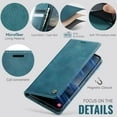 thumbnail image 2 of Wallet Case for Samsung Galaxy S25 Edge Leather Wallet Flip Cover with Card Holder, Kickstand, Magnetic Closure, RFID Blocking TPU Shockproof Phone Case Compatible with S25 Edge, 2 of 8