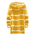thumbnail image 4 of Women Base Zip up Fleece Hoodie Jacket, Stripe Color Block Tops with Pockets, Gradien Thermal Fuzzy Outerwear, 4 of 5