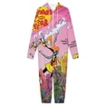 thumbnail image 3 of Phineas And Ferb Women Men Pajamas Zipper Onesie Jumpsuit Hooded One Piece Sleepwear, 3 of 8