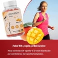thumbnail image 4 of Rapid Ripped Bites Tanning Gummies-Peach Mango Flavor-Daily Tanning 60Count 2025, 4 of 5