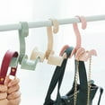 thumbnail image 4 of Organizador de armario práctico Windfall, colgador giratorio para bolsos, cinturones, bufandas, corbatas, chales y sombreros., 4 of 8