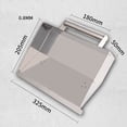 thumbnail image 5 of Plaster Scraper with Handle Mortar Hand Tools Anti Cement Wall Decor Stainless Steel Durable Cement File (Silver), 5 of 5