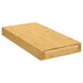 thumbnail image 1 of vidaXL Wall Shelf 40x20x4 cm Bamboo, 1 of 3